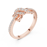 Gold Ring LR-01 (82), Rose Gold, view 2
