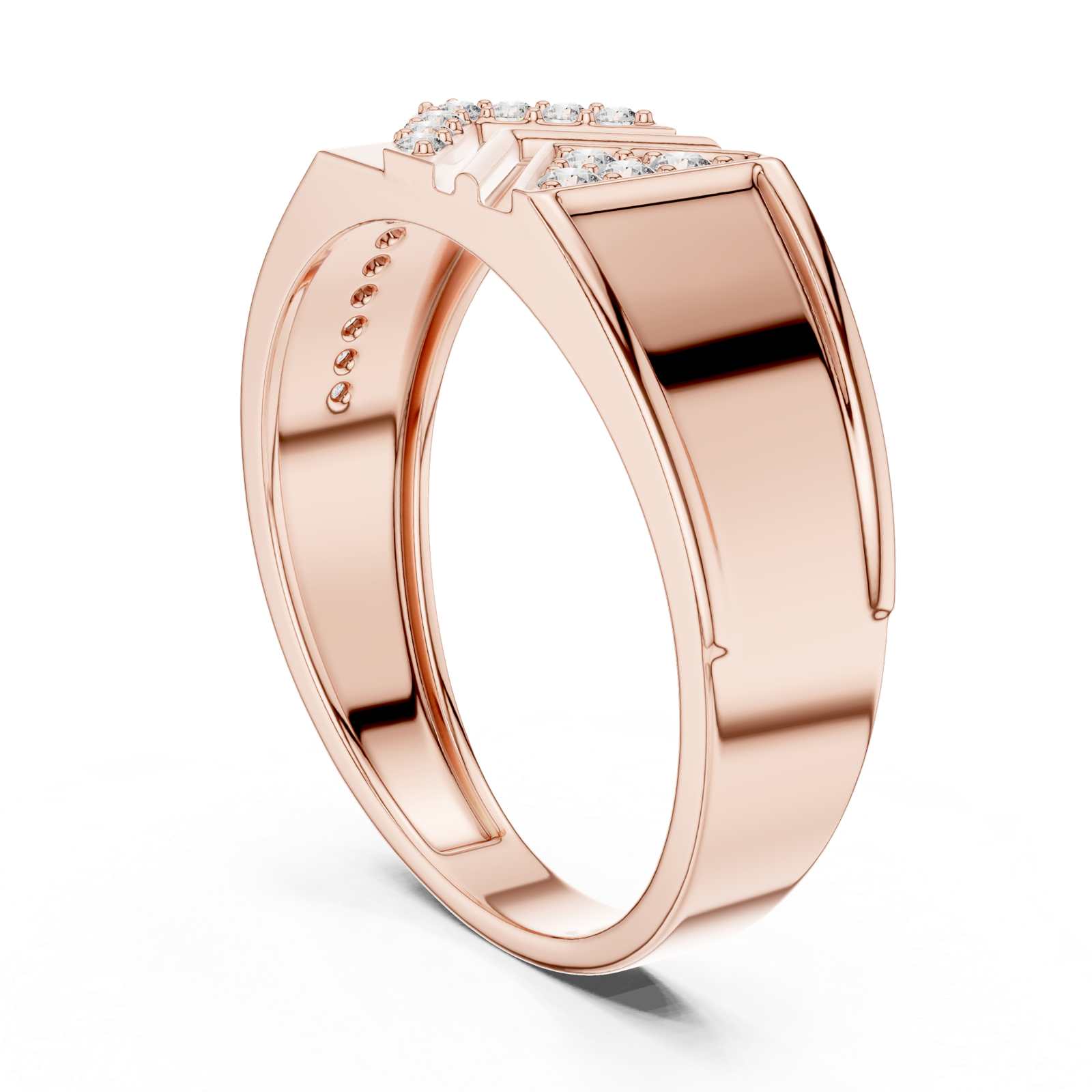 Gold Ring LR-01 (26), Rose Gold