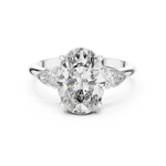 Gold Ring LR-0054, White Gold