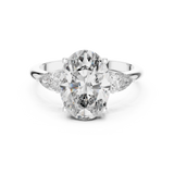 Gold Ring LR-0054, White Gold