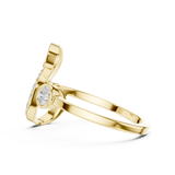 Gold Ring SBWR(29), Yellow Gold, view 3