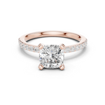 Gold Ring DDLR-885, Rose Gold