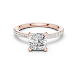 Gold Ring DDLR-885, Rose Gold