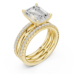 Gold Ring DDLR-947, Yellow Gold, view 2