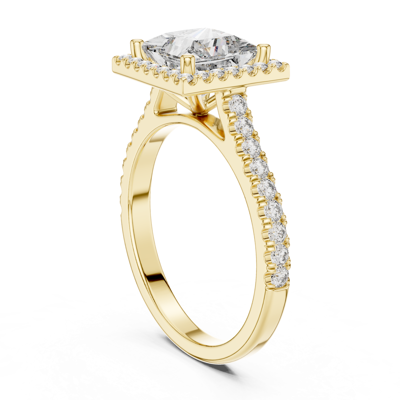 Gold Ring DDLR-154, Yellow Gold