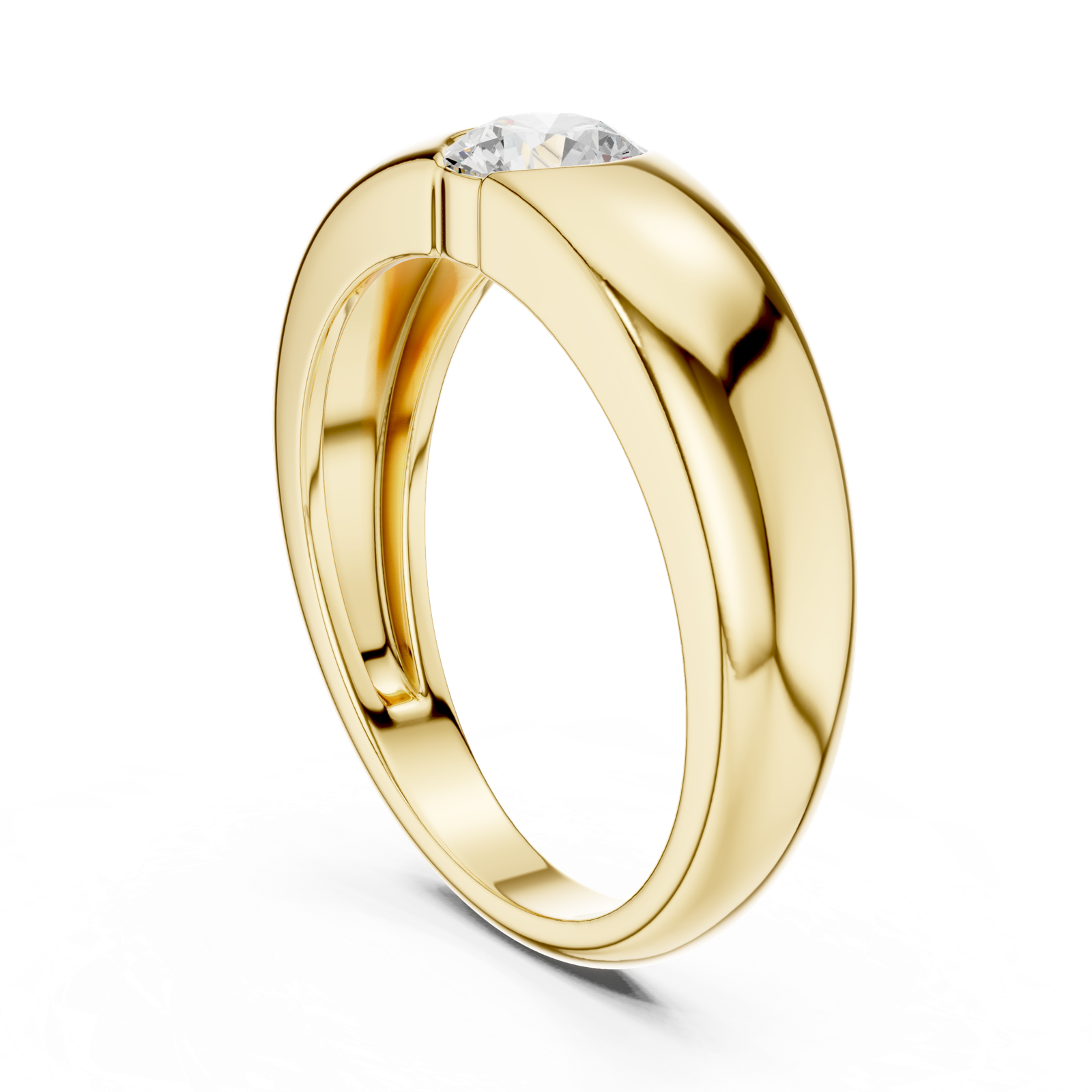 Gold Ring SBMR(15), Yellow Gold