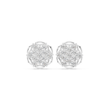 Gold Earrings AGDER-353, White Gold