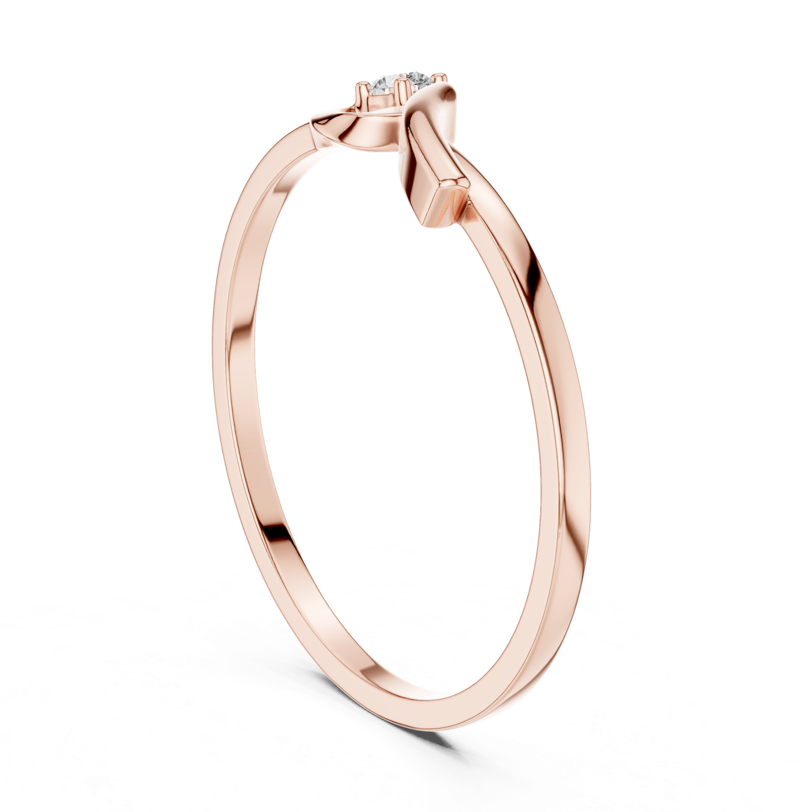 Gold Ring DR-6178, Rose Gold