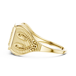 Gold Men's Ring GGR-0038, Yellow Gold, view 3