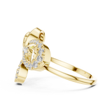 Gold Ring LR-01 (53), Yellow Gold, view 3