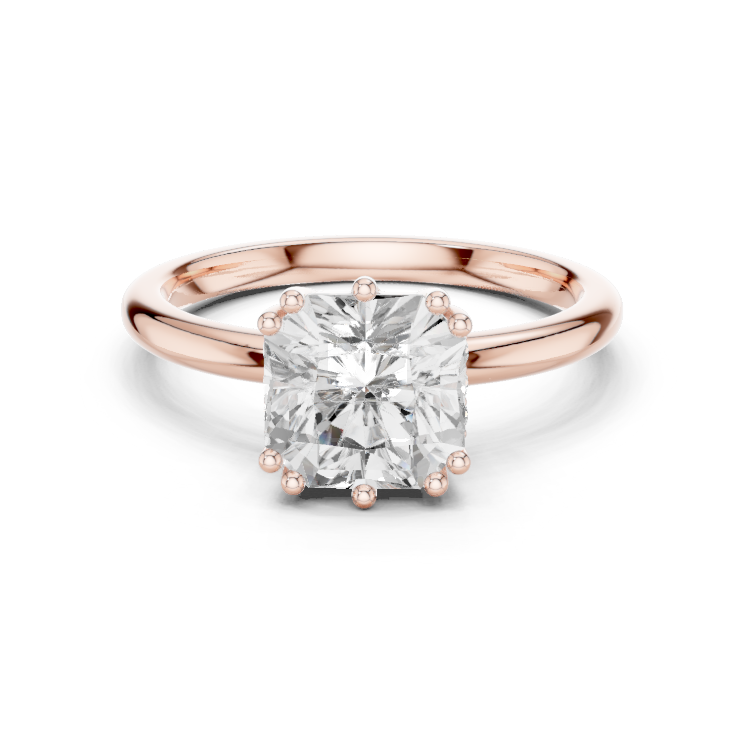 Gold Ring DDLR-254, Rose Gold