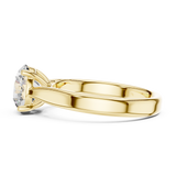 Gold Ring DDLR-070, Yellow Gold, view 3
