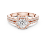 Gold Ring LR-0266, Rose Gold