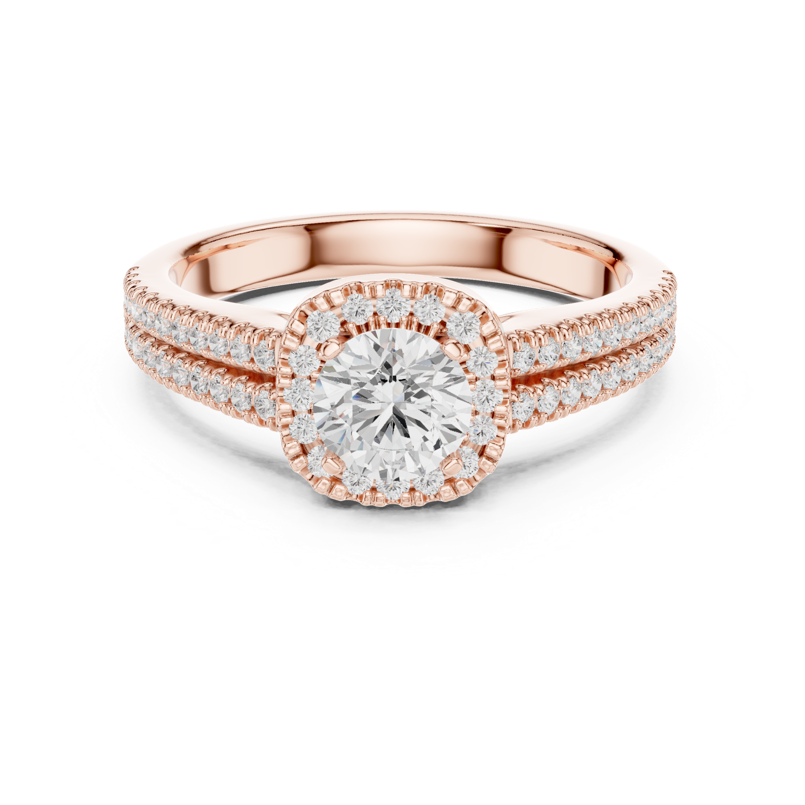 Gold Ring LR-0266, Rose Gold