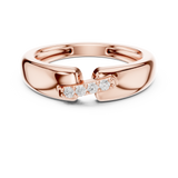 Gold Ring SBMR(24), Rose Gold, view 4