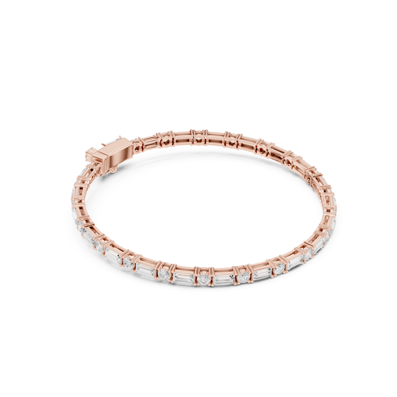Gold Bracelet SBMB (1), Rose Gold, view 1