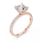 Gold Ring DDLR-885, Rose Gold, view 2