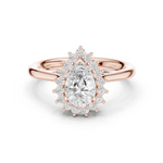 Gold Ring DDLR-699, Rose Gold