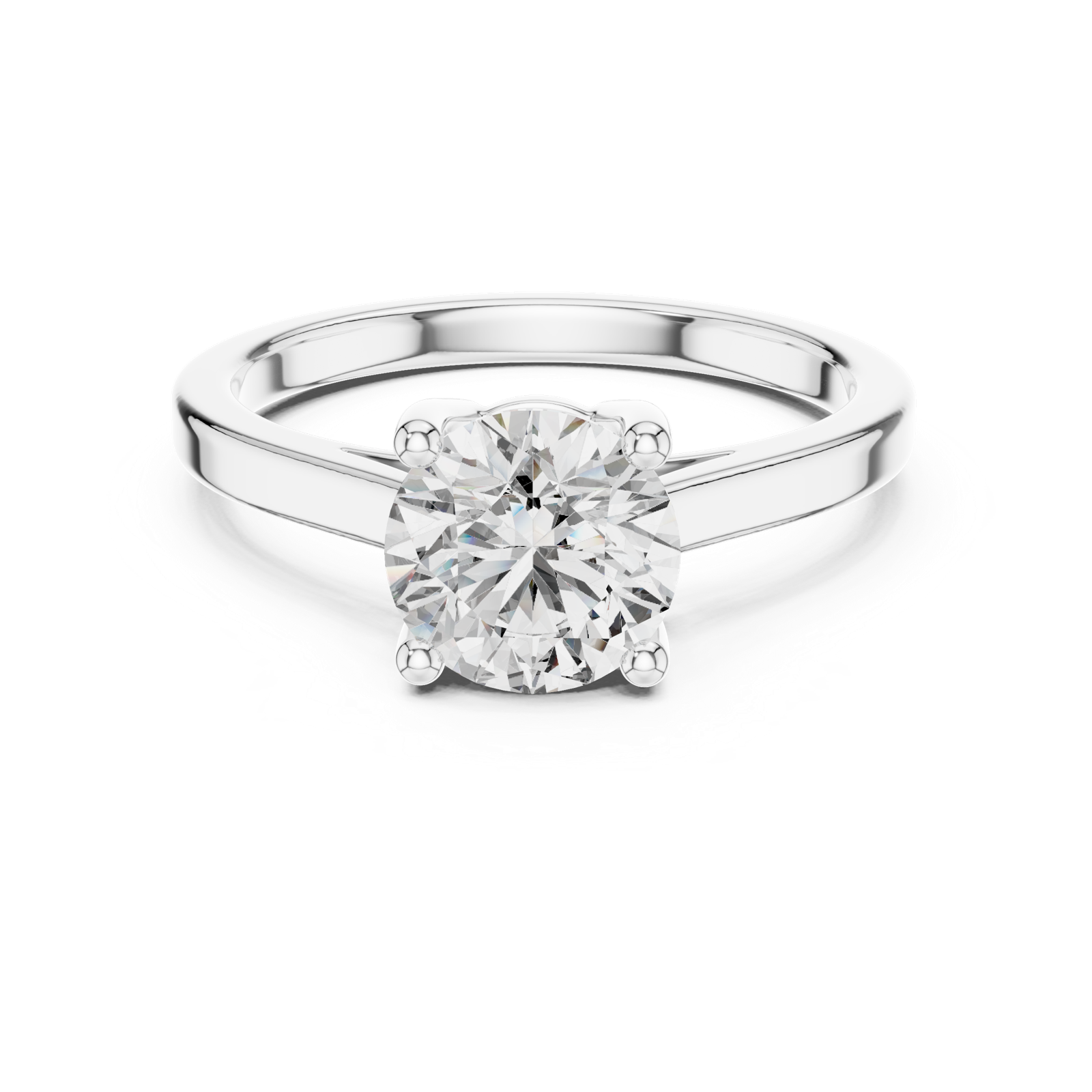 Gold Ring DDLR-066, White Gold