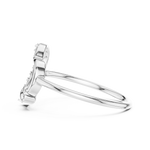 Gold Ring 12-10034@L, White Gold, view 3