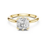 Gold Ring DDLR-924, Yellow Gold, view 4