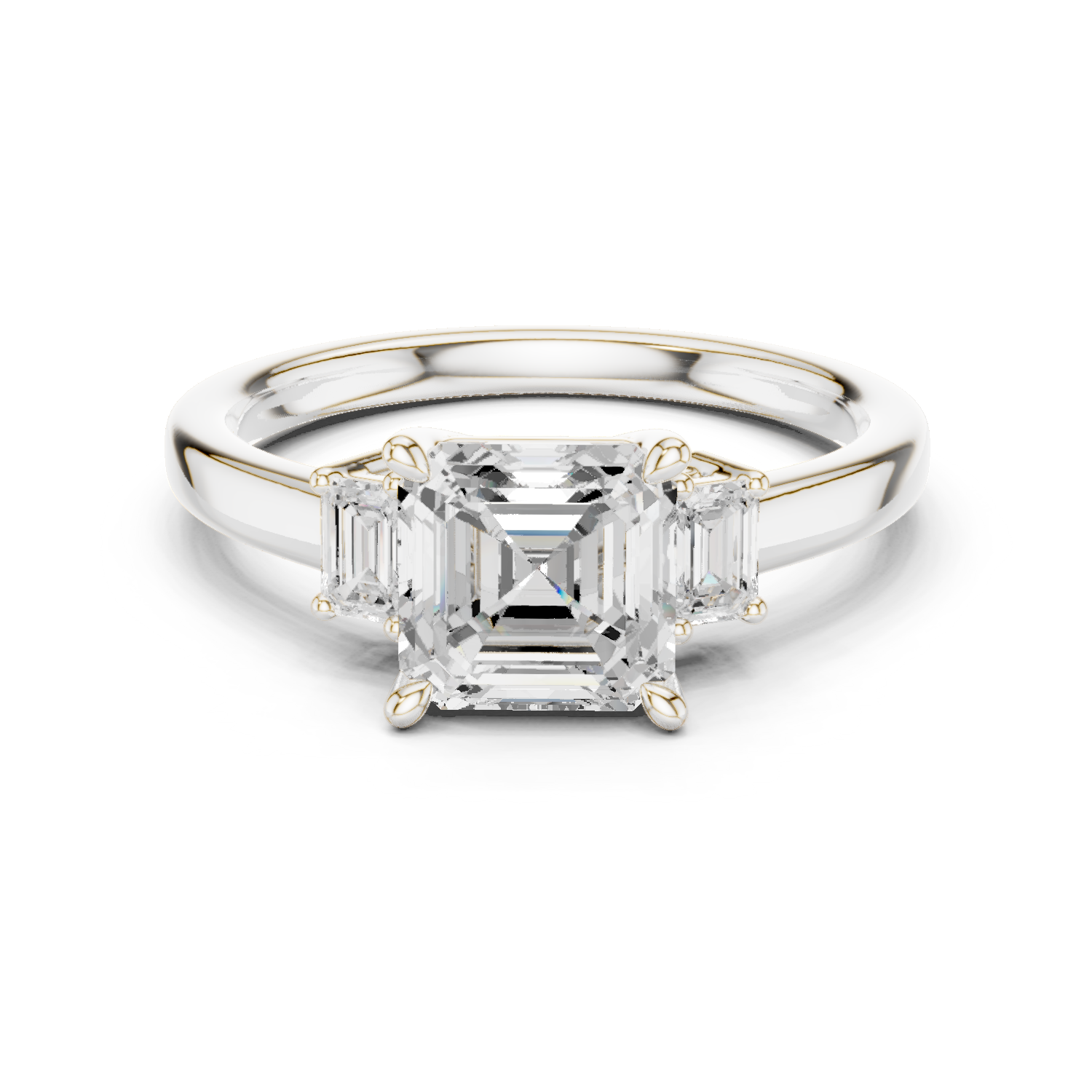Gold Ring DDLR-867, White Gold