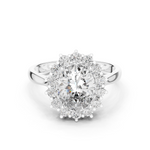 Gold Ring L03-1216, Yellow Gold, view 50