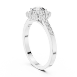 Gold Ring ALR-66, White Gold