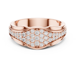 Gold Ring DDLR-456, Rose Gold
