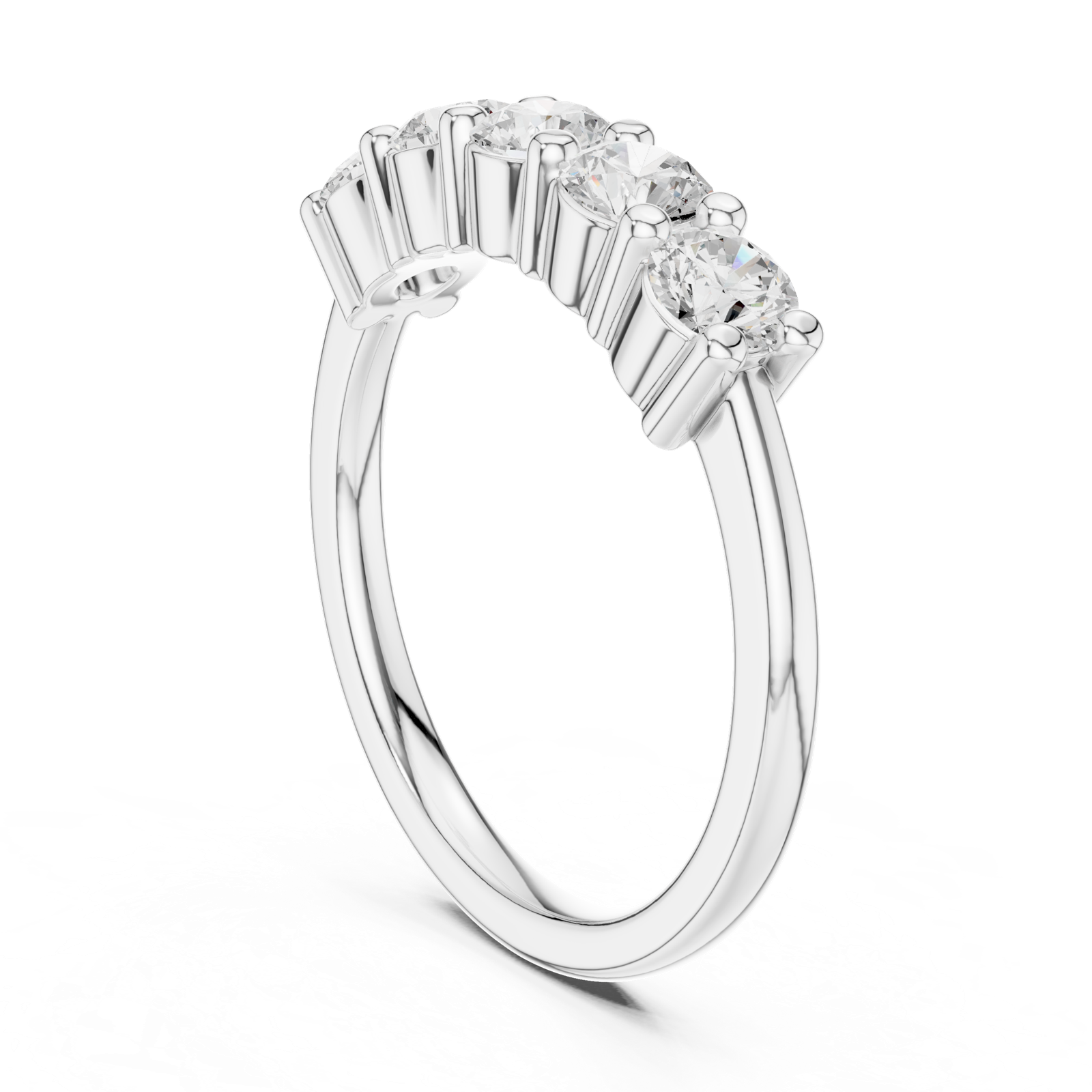 Gold Ring DDLR-615, White Gold
