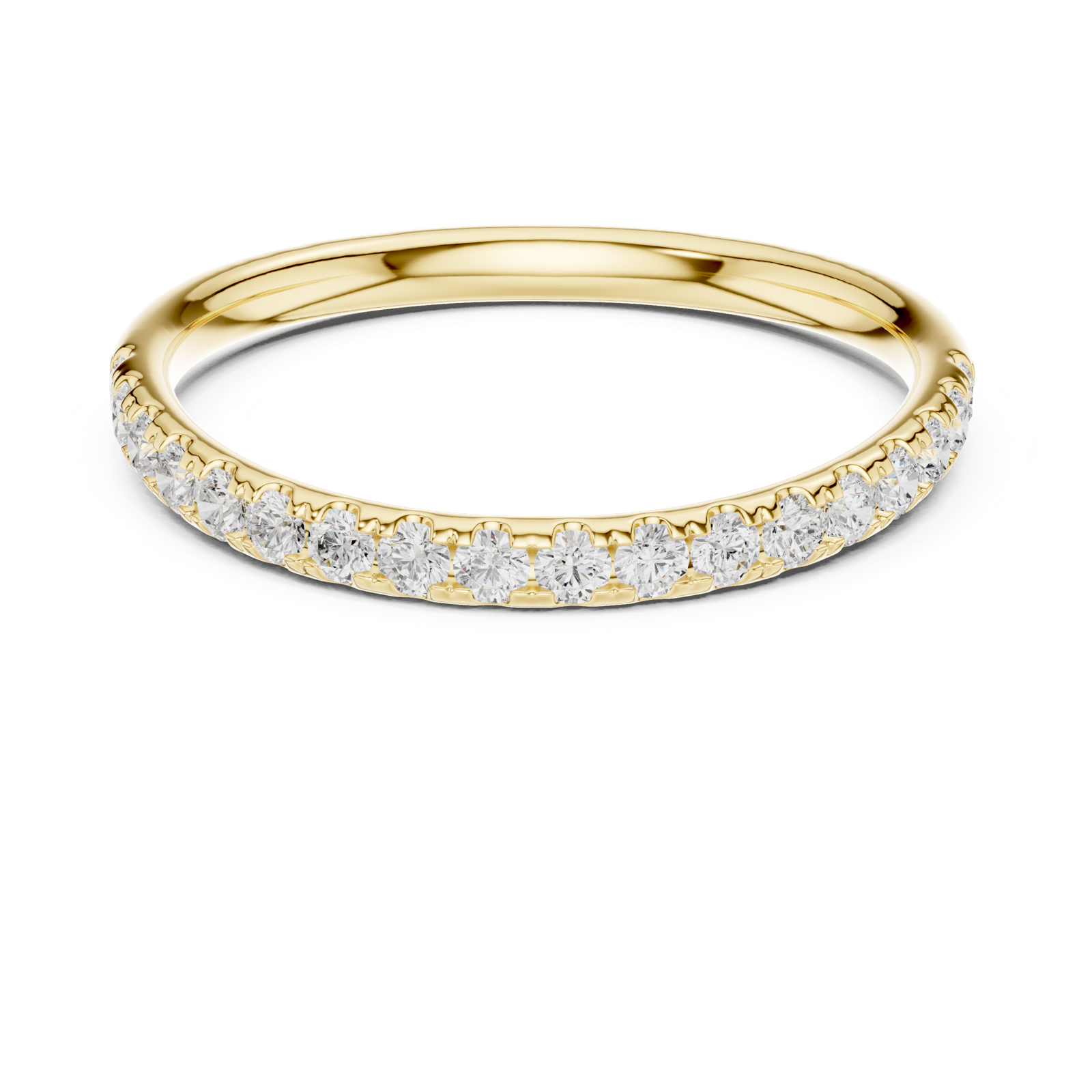 Gold Ring DDLR-795, Yellow Gold, view 4