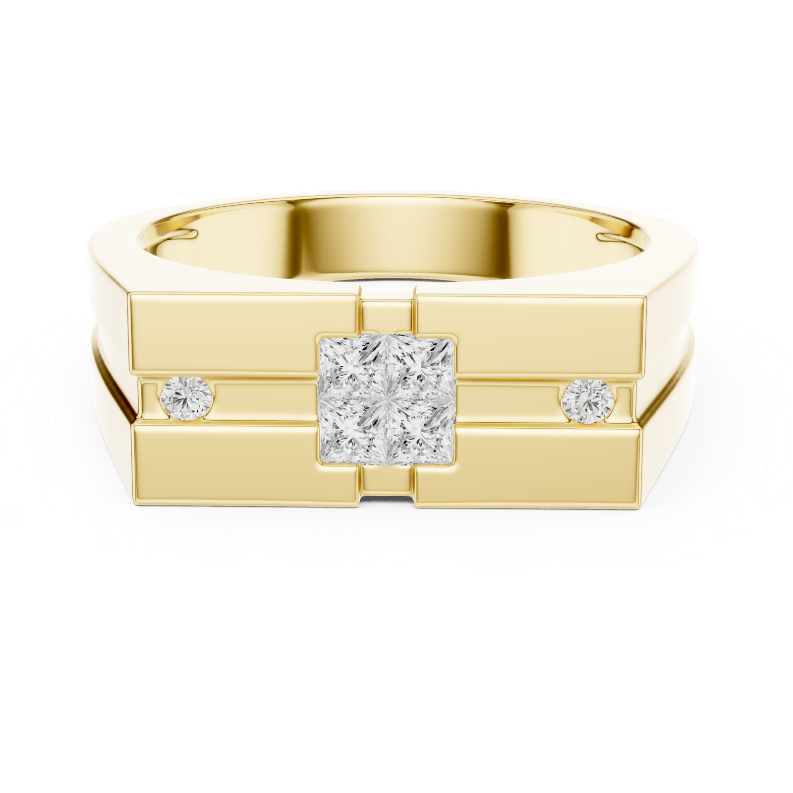 Gold Ring SBMR(48), Yellow Gold