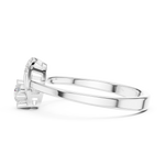 Gold Ring DDLR-840, White Gold, view 3
