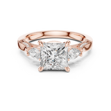 Gold Ring DDLR-1044, Rose Gold
