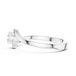 Gold Ring DDLR-841, White Gold, view 3