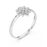 Gold Ring 1 (431), White Gold, view 2