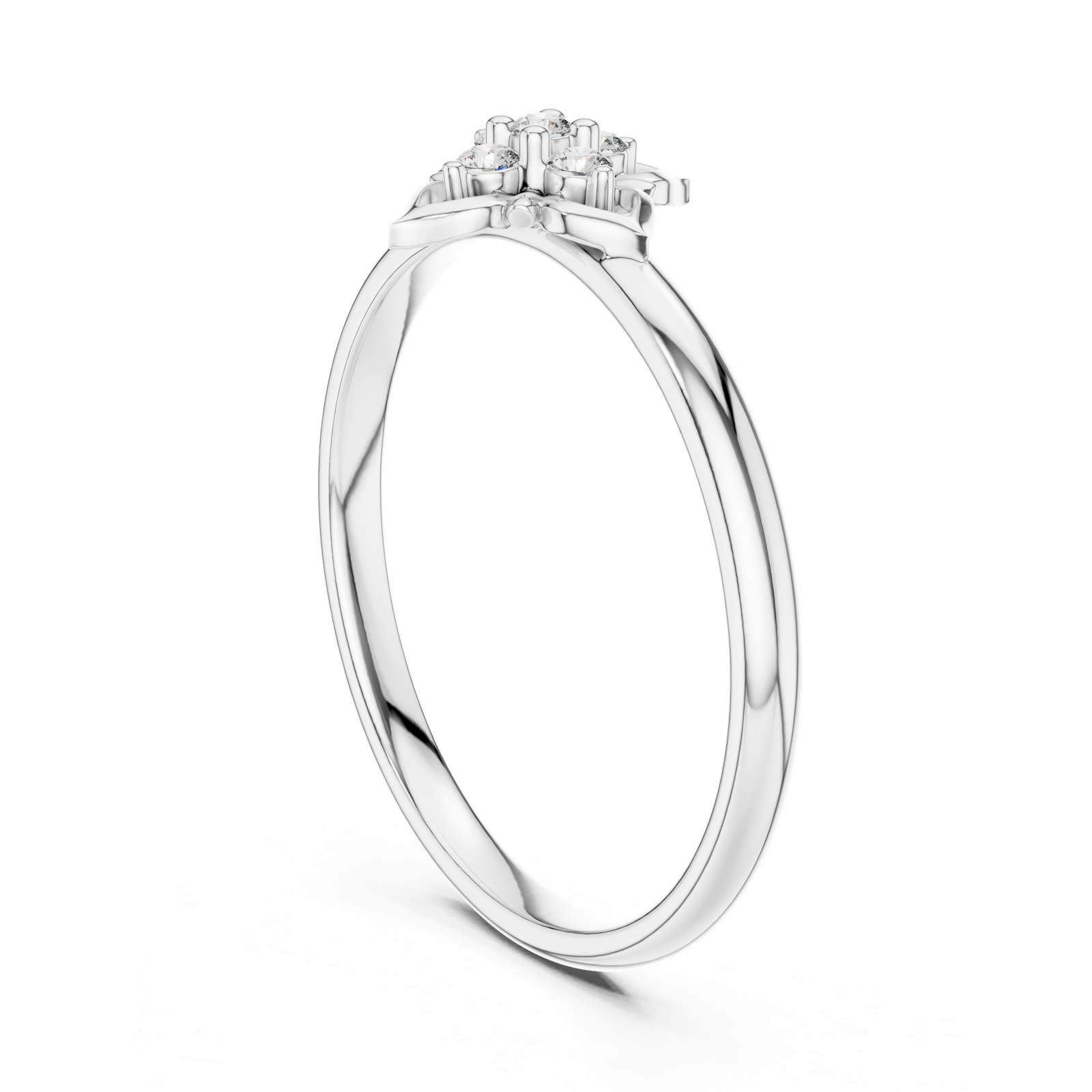 Gold Ring 1 (404), White Gold