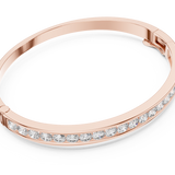 14K Solid Gold Lab Diamond Bracelet, Rose Gold, view 2