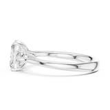 Gold Ring DDLR-725, White Gold, view 3