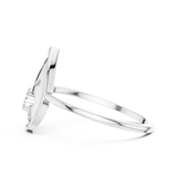 Gold Ring DR-6188, White Gold, view 3