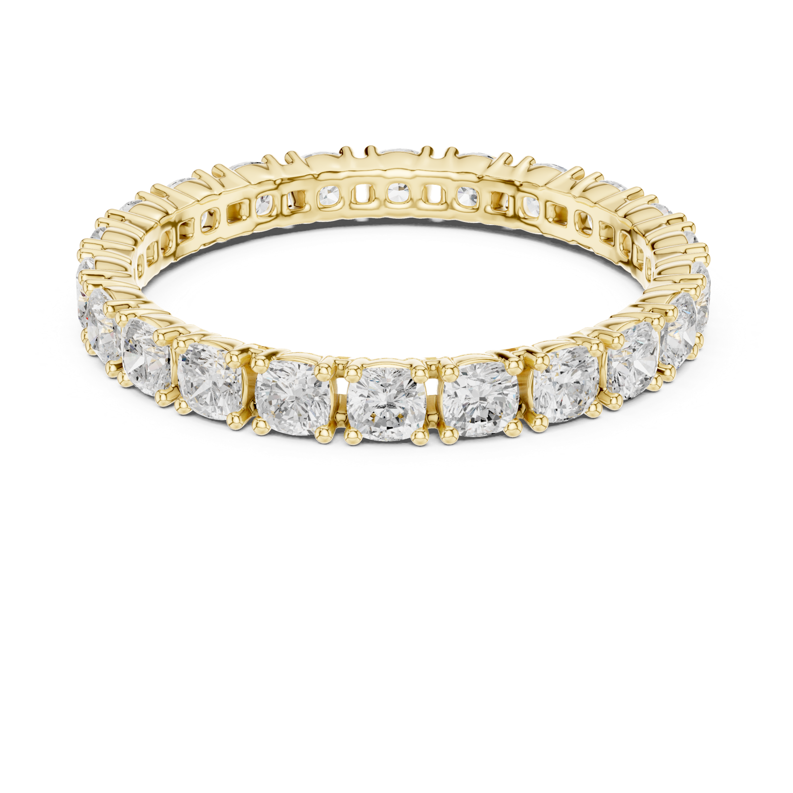Gold Ring DDLR-623, Yellow Gold, view 4