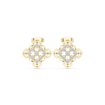 Gold Earrings 9-10004PE, Yellow Gold