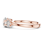 Gold Ring DDLR-638, Rose Gold, view 3