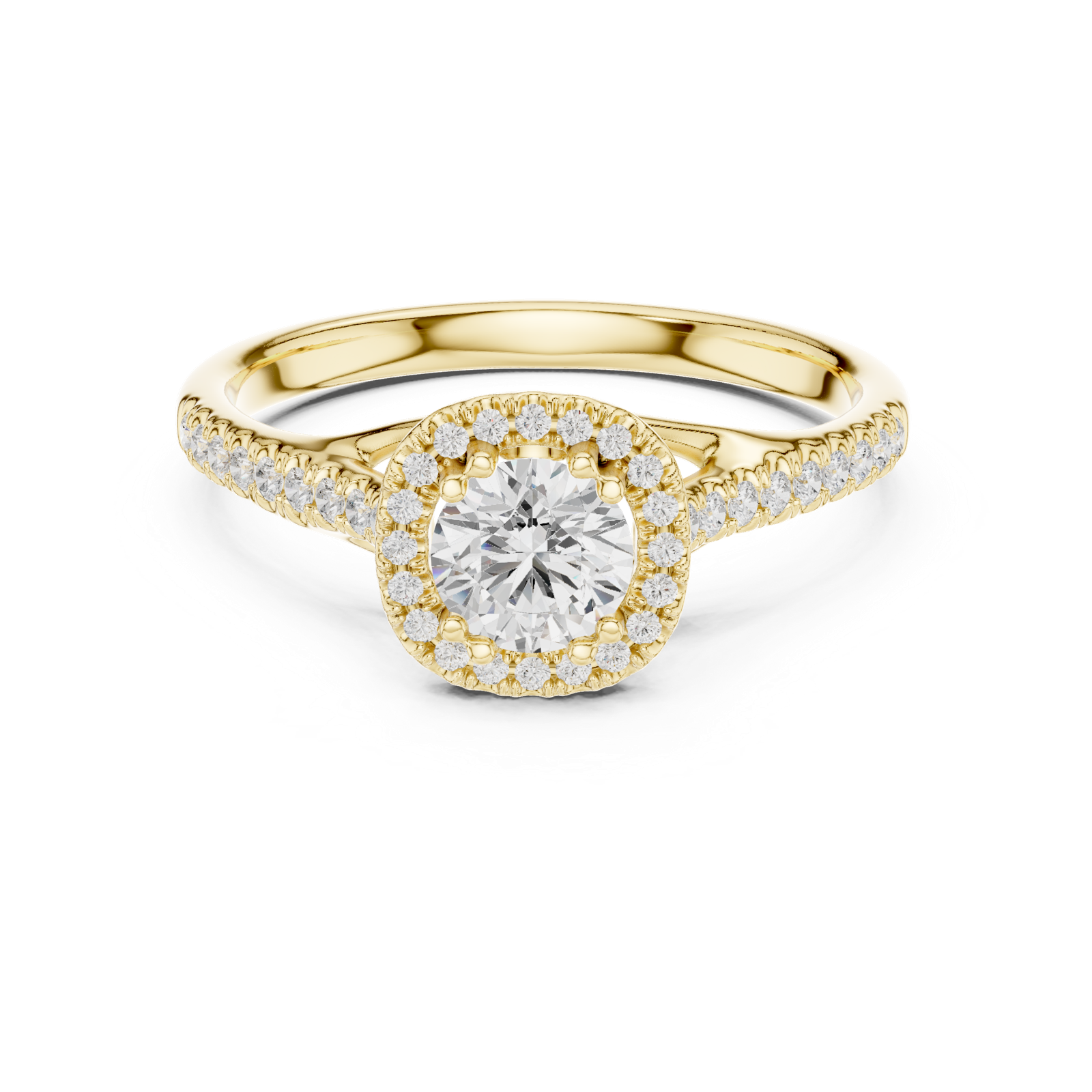 Gold Ring LR-0227, Yellow Gold