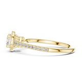 Gold Ring LR-0265, Yellow Gold, view 3