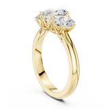 Gold Ring DDLR-1053, Yellow Gold, view 1