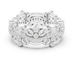 Gold Ring R44, White Gold