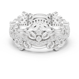 Gold Ring R44, White Gold