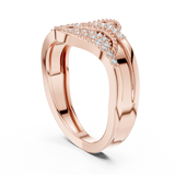 Gold Ring DR-6287, Rose Gold