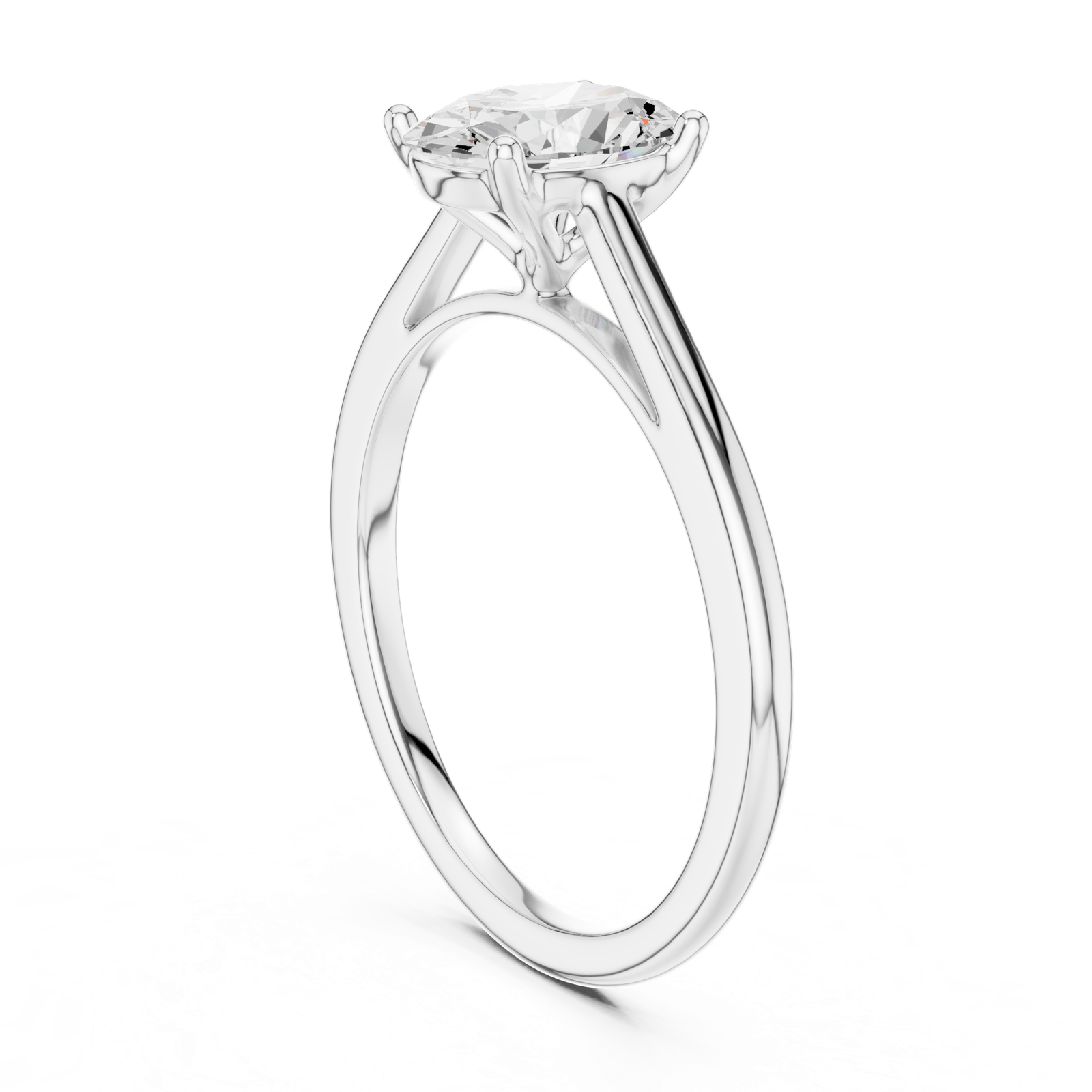 Gold Ring SBWR(19), White Gold, view 1